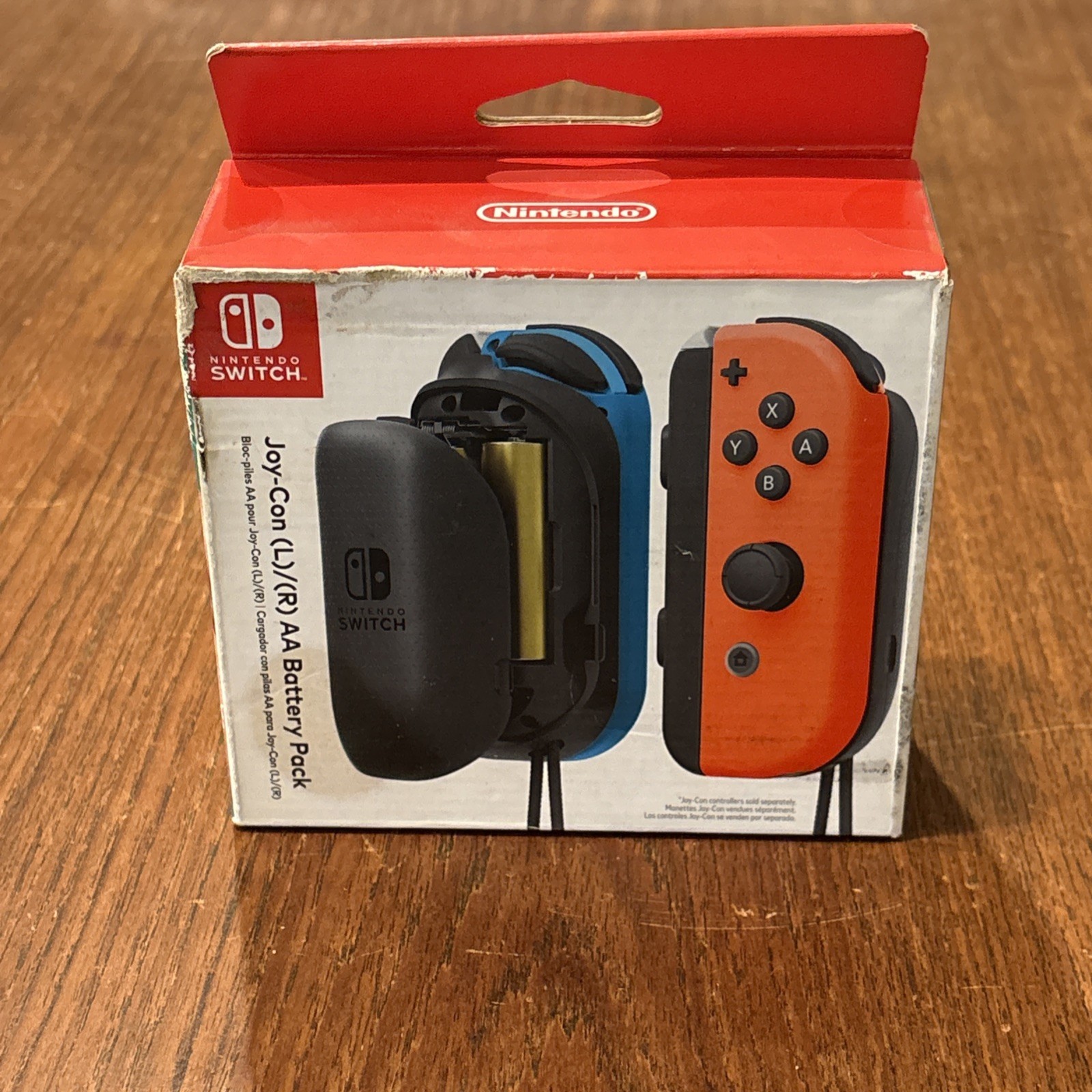 SEALED Nintendo Joy-Con (L/R) AA Battery Pack Black Nintendo Switch HACAAJ2AA