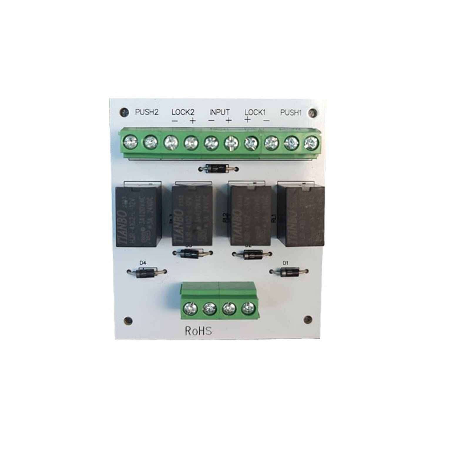 Double Door Interlocking Relay Module for Interlock Door System Fail