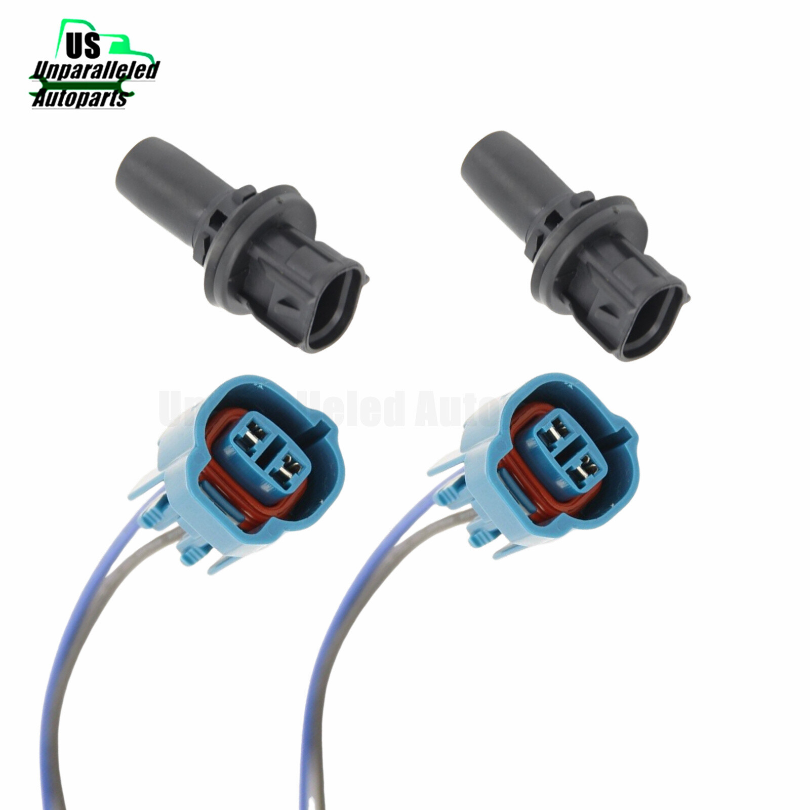 2Pcs Headlight Side-Marker Socket W/Connector For Toyota Universal MDX ES IS NX