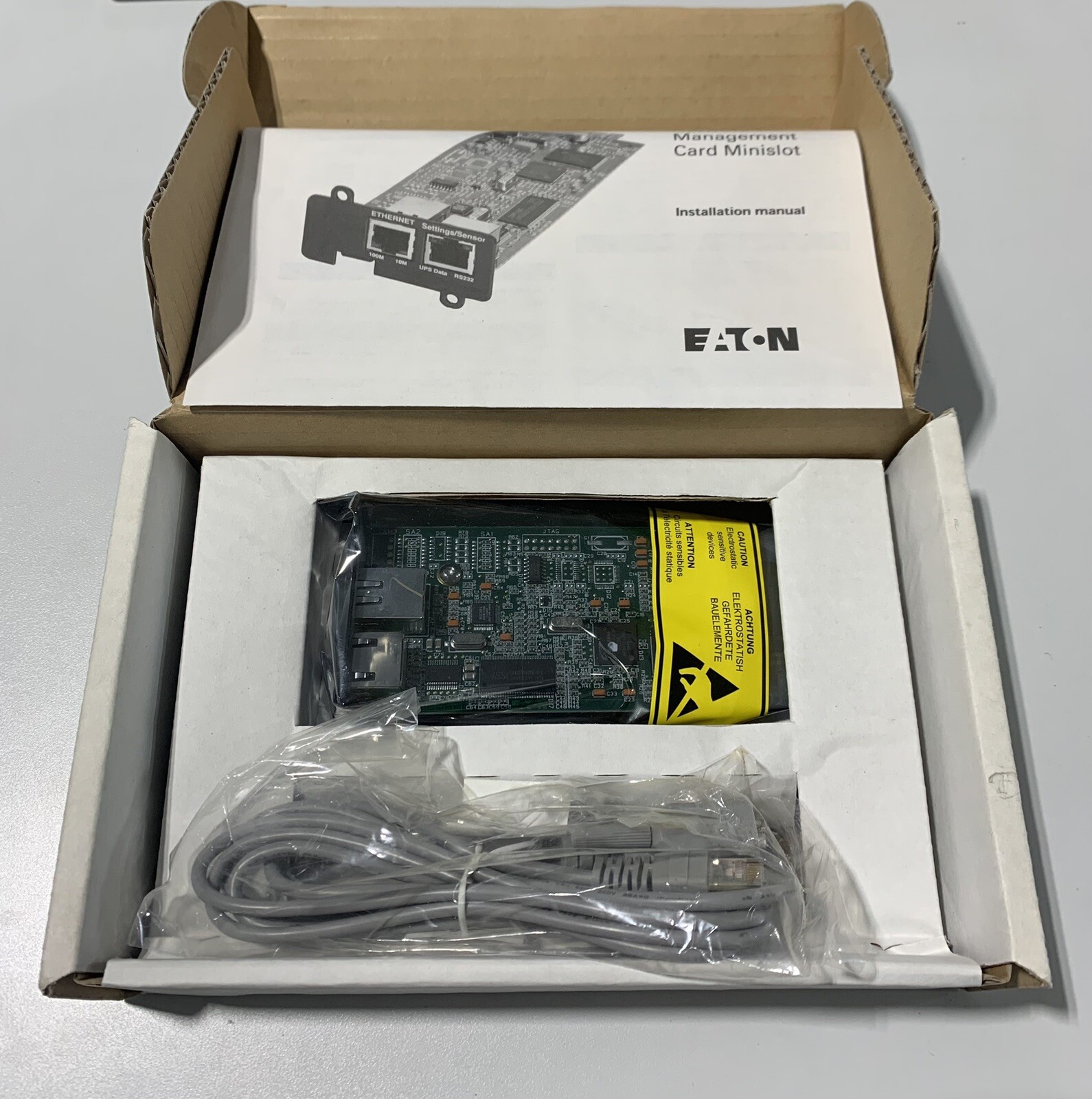 Eaton 103006826 / 3400390000 ConnectUPS-MS Network Management Card *NEW IN BOX*