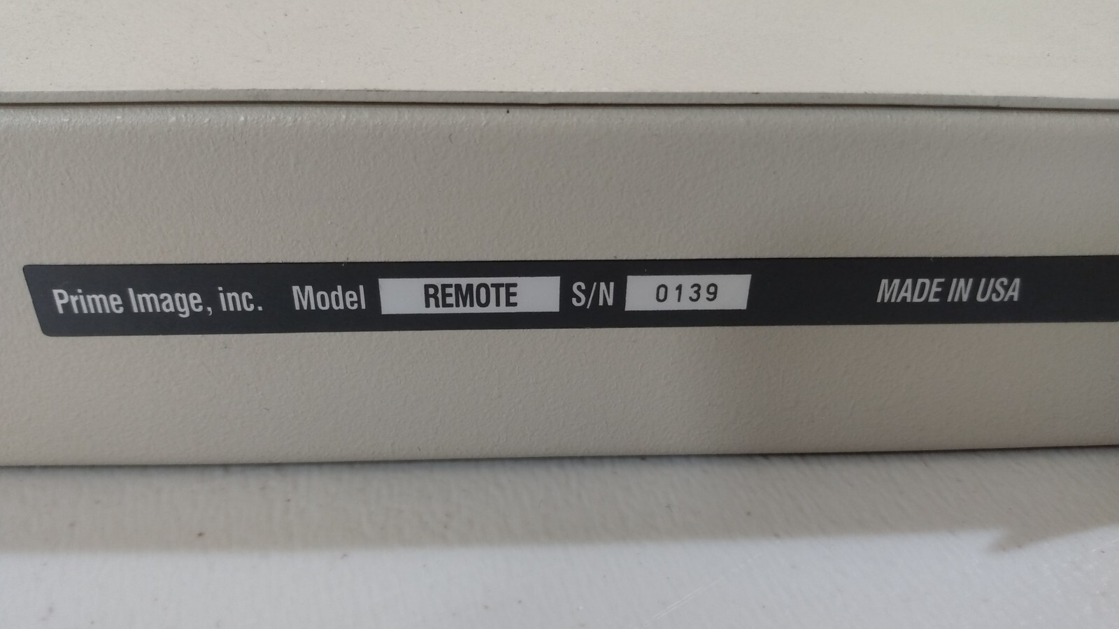 Prime Image R2 TBC Remote