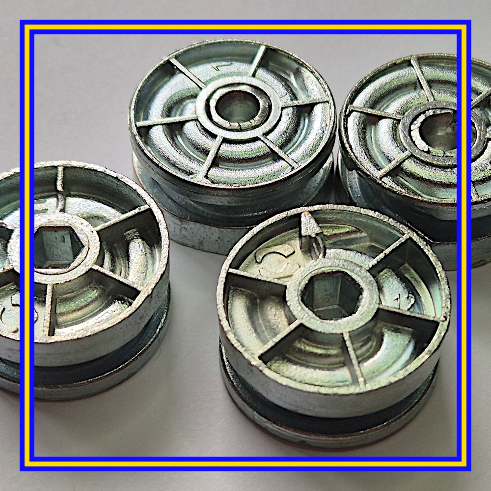 115349 x4 IKEA Metal Essentric Small (25mm) Cam Wheel Lock