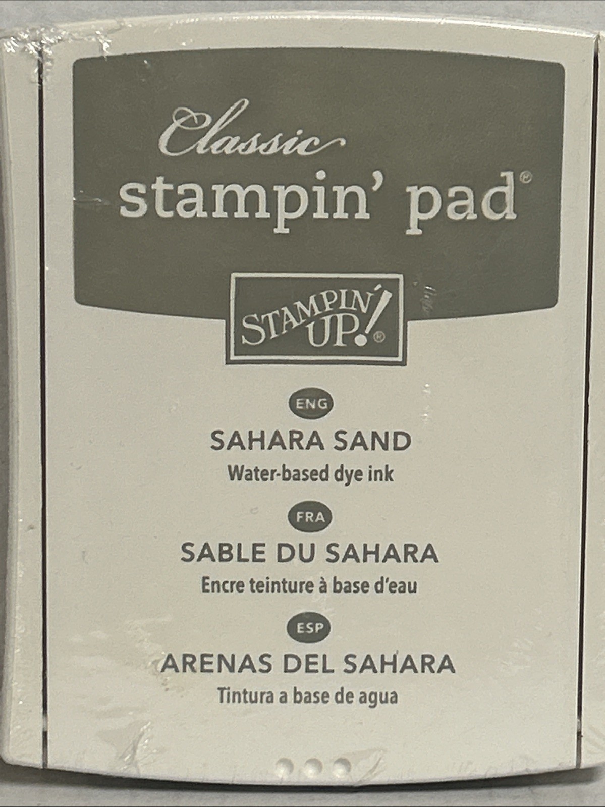 Stampin’ Up! Sahara Sand Classic Stampin’ Pad Water-Based Dye Ink