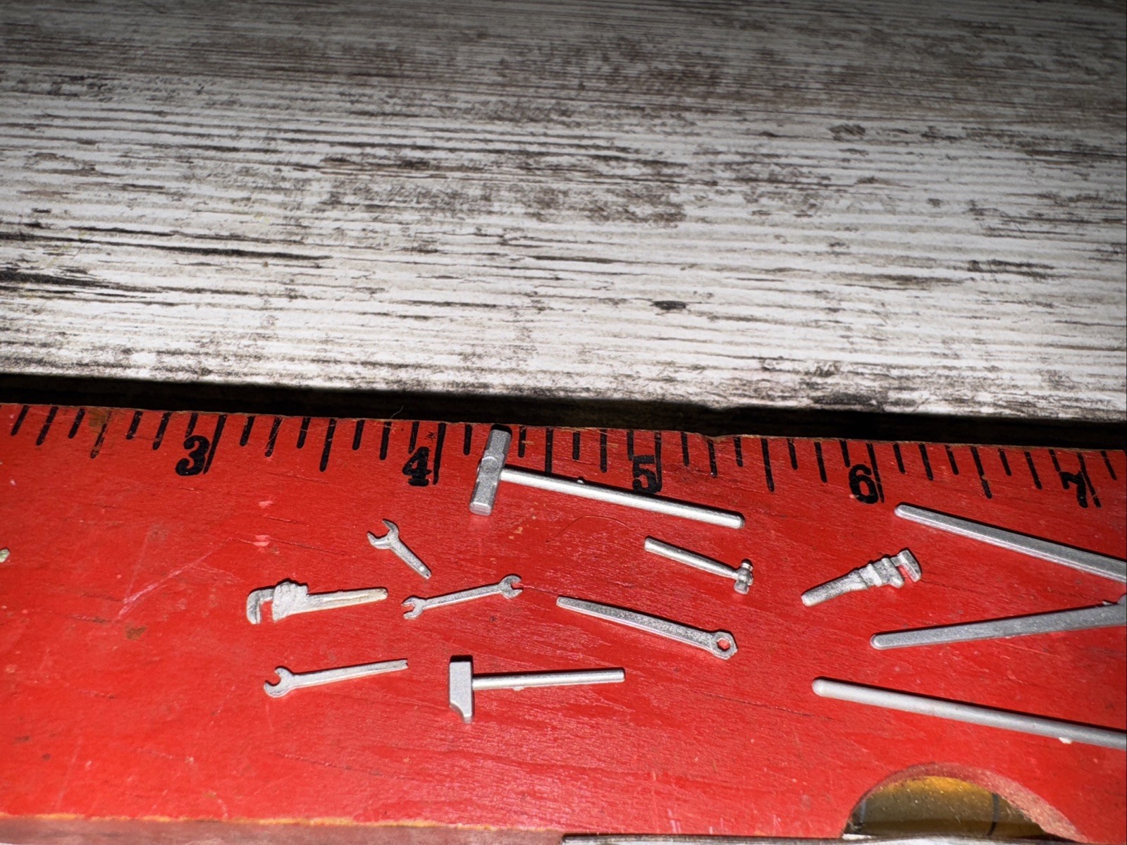 1/16 Scale Hand Tools Screw Jack Wrenches Oil Can Hammers