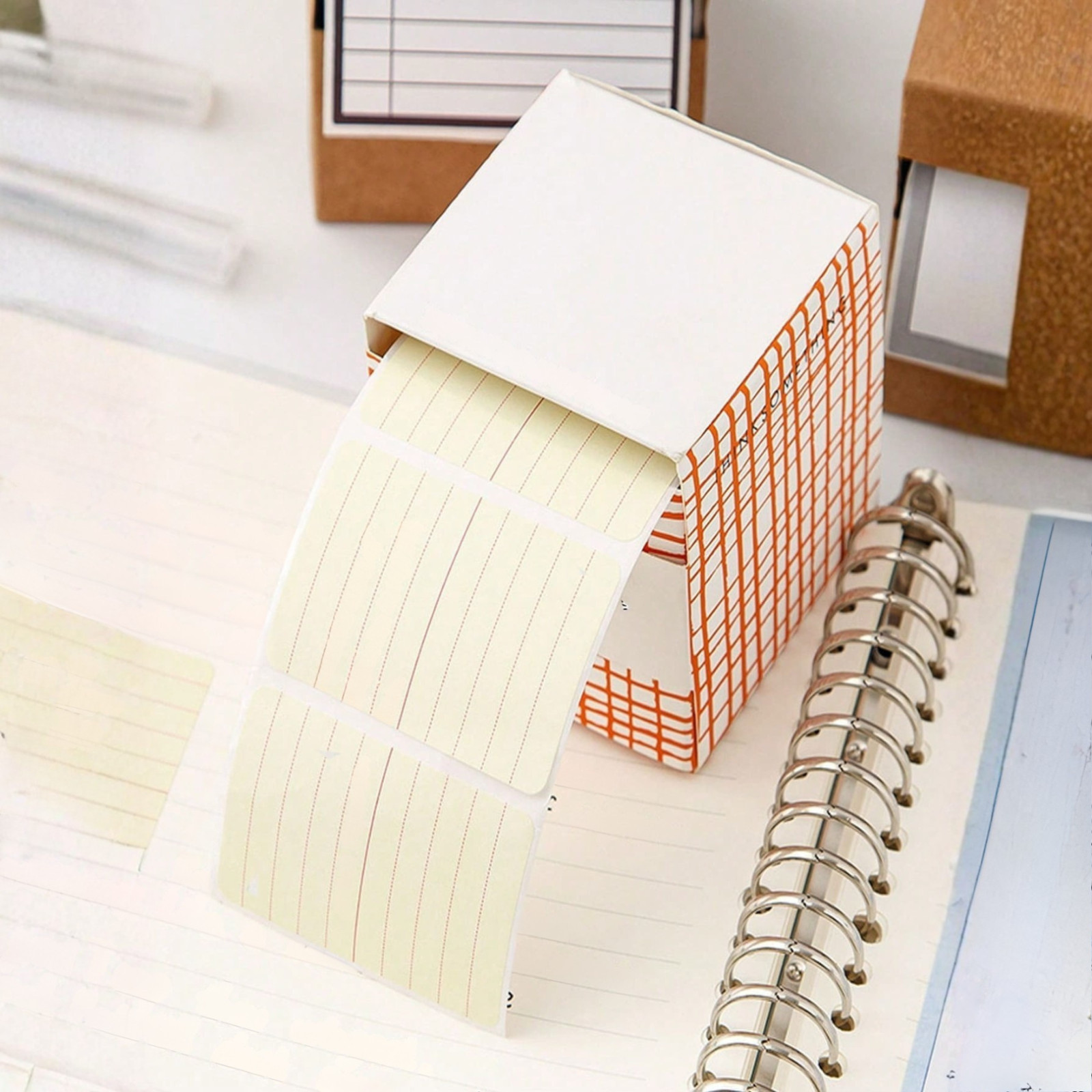 1 Roll Lined Mini Sticky Notes Super Sticking Power Memo Pads Back to School