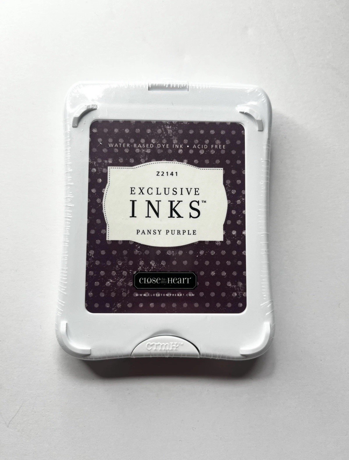 NEW! Sealed CTMH Exclusive Inks Stamp Pad - Pansy Purple - Ink Pad