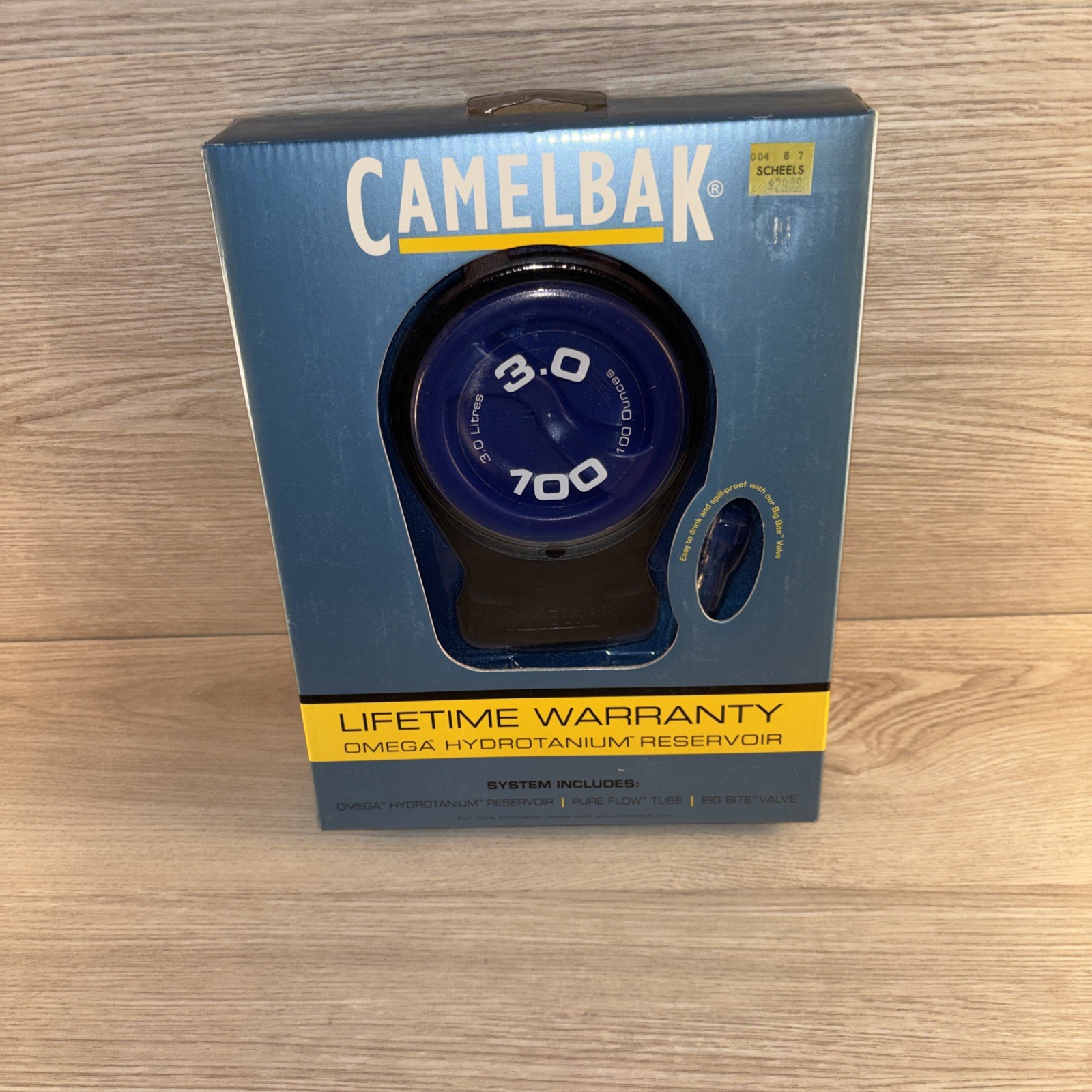 Camelbak 70 Ounce 2 Liters Omega Hydrotanium Reservoir Pure Flow Big Bite Valve