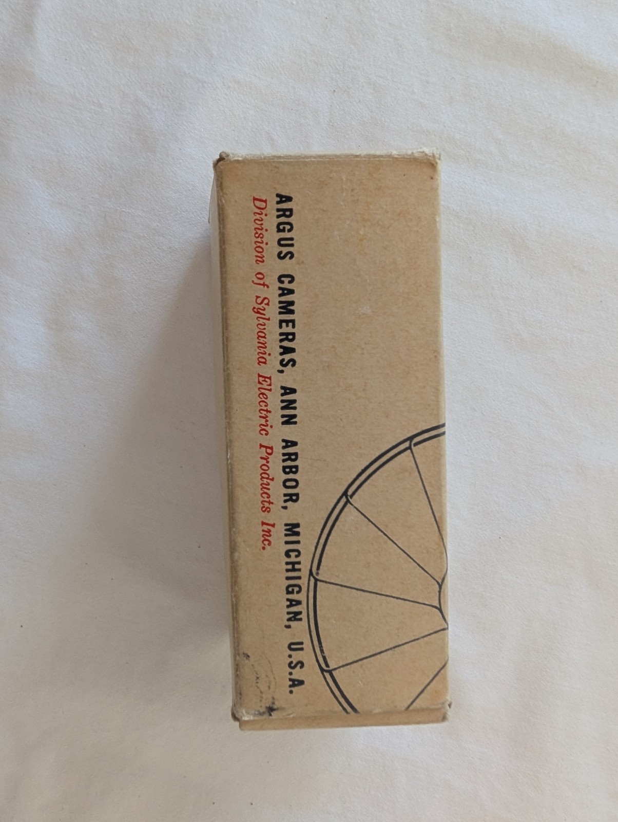 Vintage Argus Folding Flash Unit For C3 C4 V-100 Cameras w/ Original Box