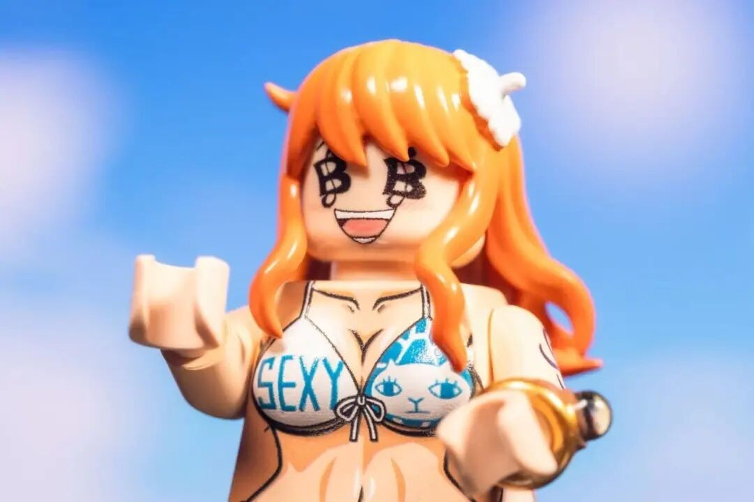 Custom Molded Figurine Accessory - One Piece Nami