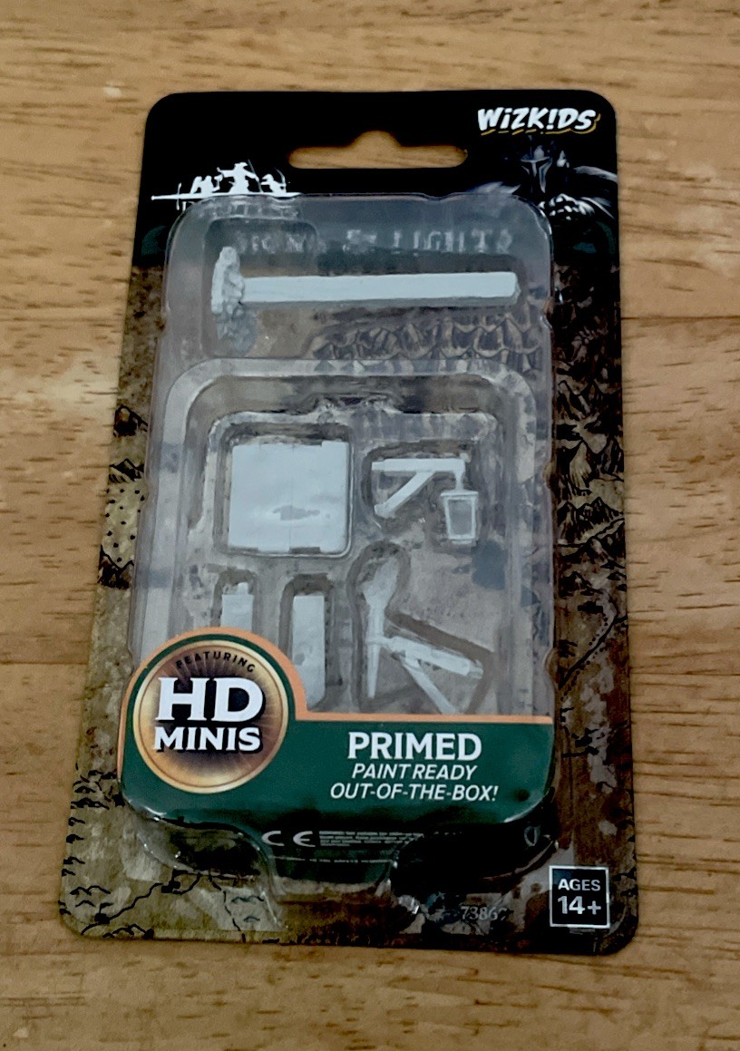 Signs and Lights Wizkids Deep Cuts Miniatures Primed Unpainted New!