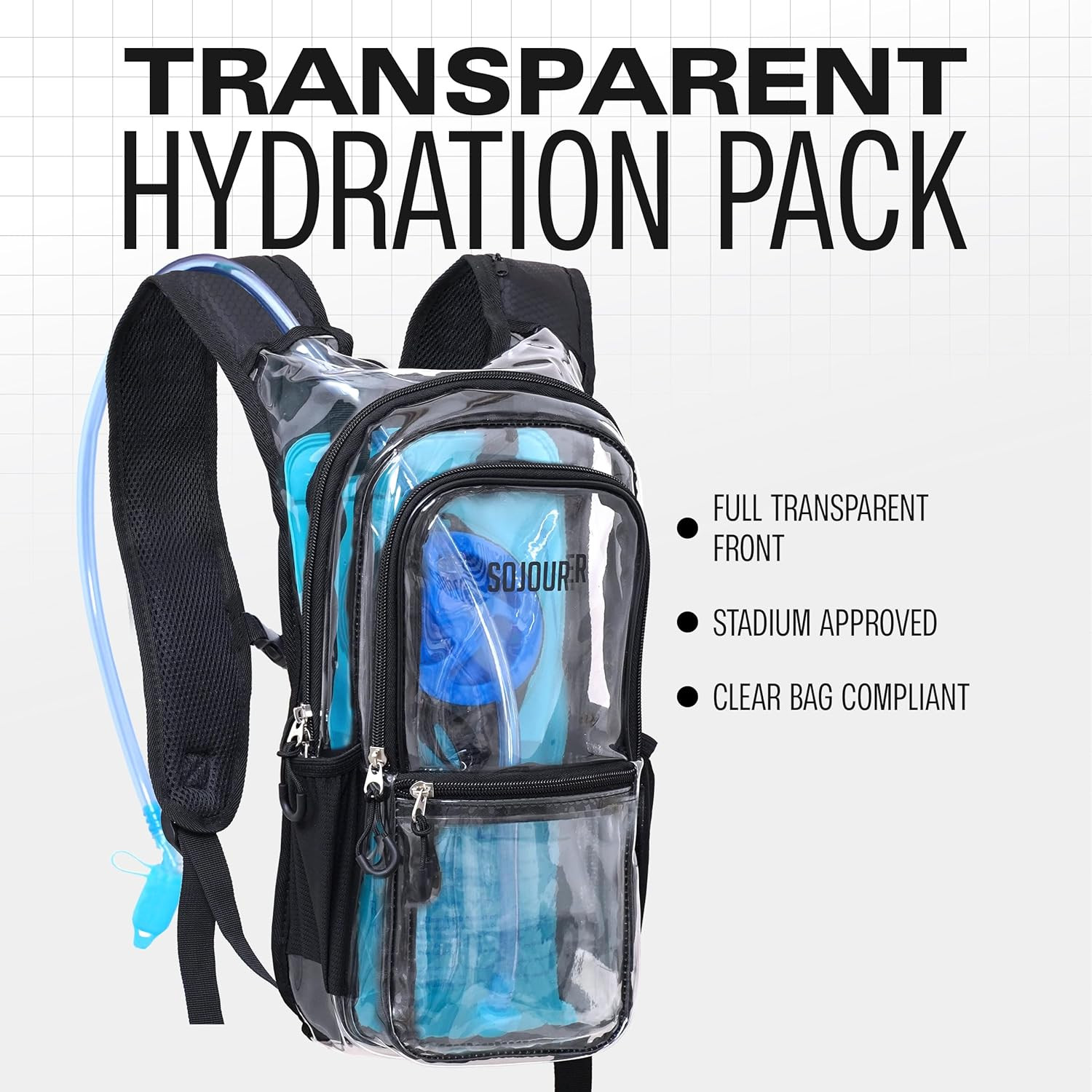 Sojourner Hydration Pack, Hydration Backpack - Water Backpack with 2L Hydration