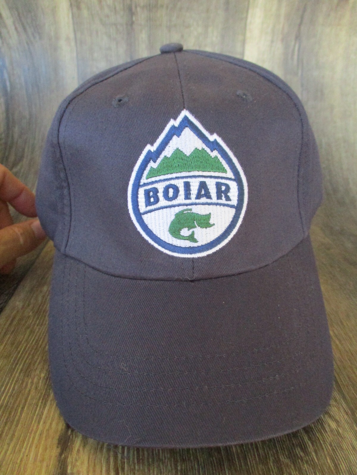 BOIAR Fishing Outdoorsman Trucker  Cap/Hat Embroidered NEW #21