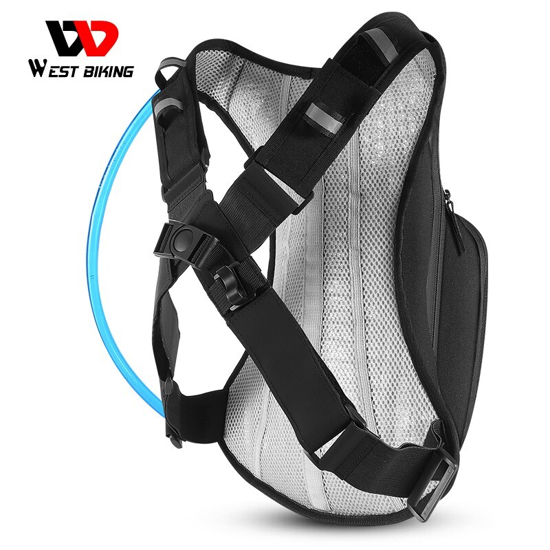 WEST BIKING 2L Water Bladder Bag 10L Cycling Hiking Hydration Pack Backpack
