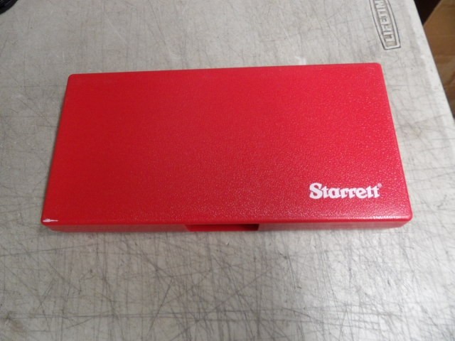 STARRETT 3-4" Micrometer Storage Case Only 1 case New