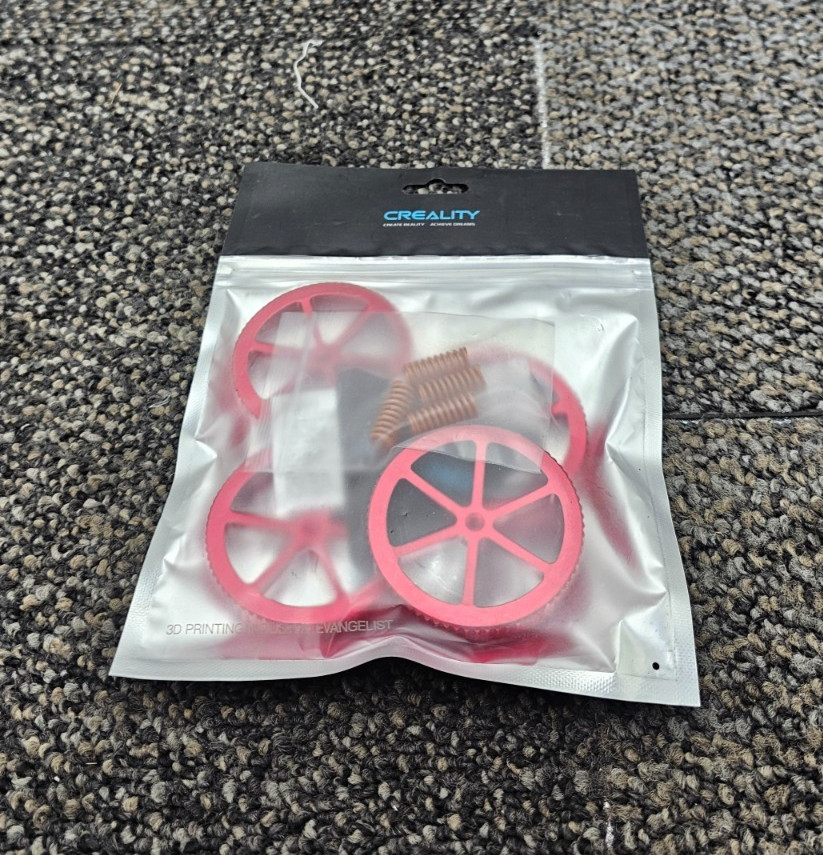 (QTY 3) Creality 4Pcs Metal Leveling Nuts and 4Pcs Springs Upgraded Assembly