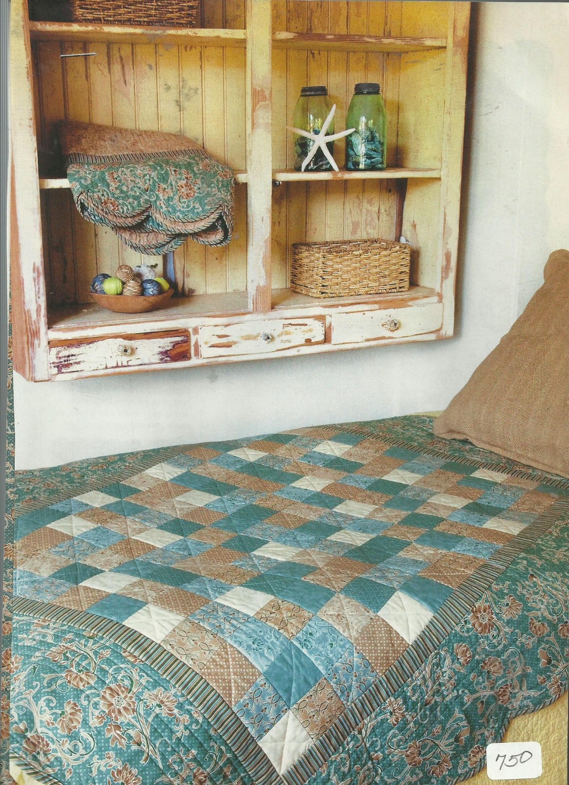 C0621 WHISPERING WILLOWS  QUILT  PATTERN/INSTRUCTIONS