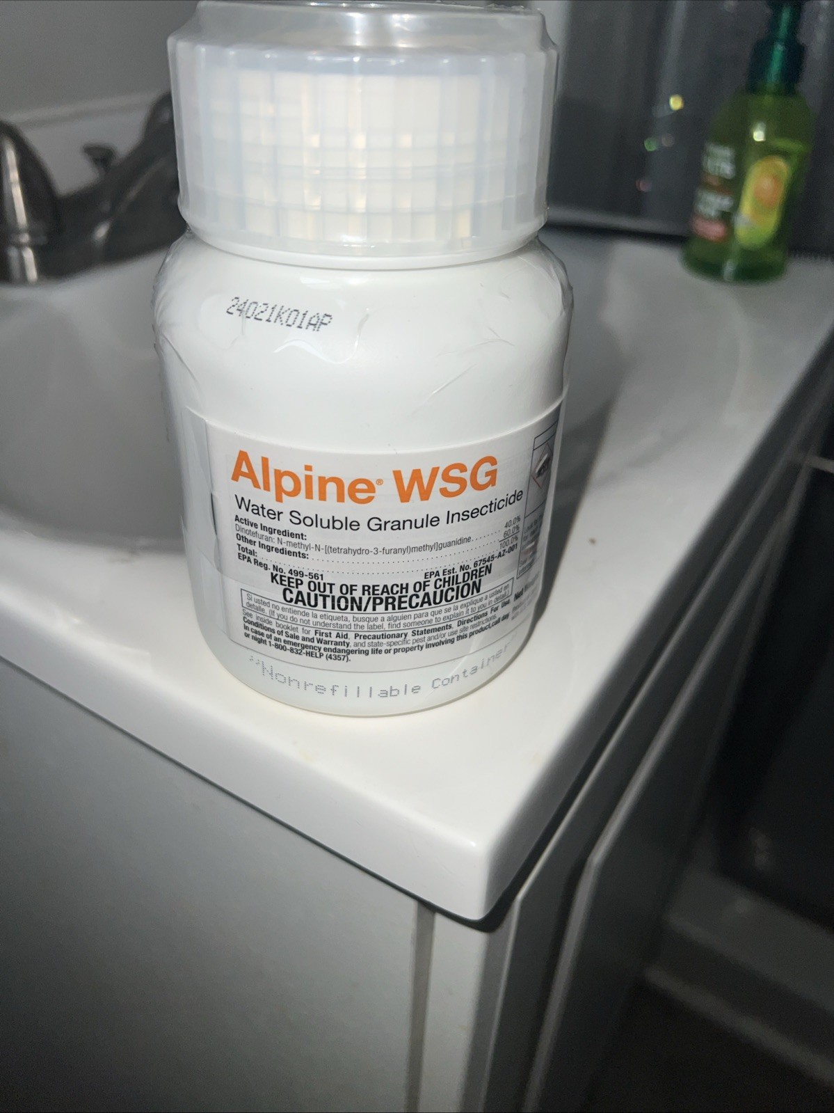 Alpine WSG Water Soluble Granule 200 grams Ant Flea Bed Bug Roach Control