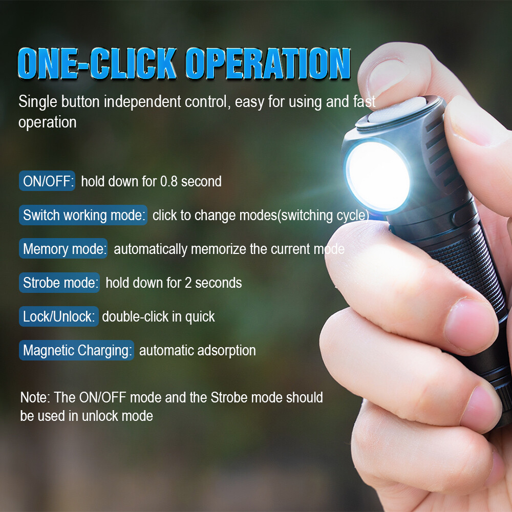 Trustfire MC18 1200 Lumen Bright LED Headlamp Flashlight Rechargeable Headlight