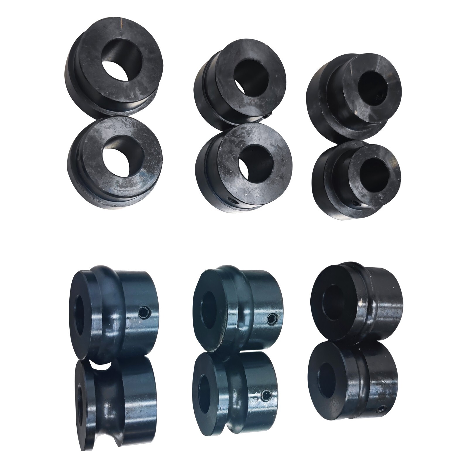 Hand Winding Machine Metal Bead Roller Create Channels Forming Machine 6 Rollers