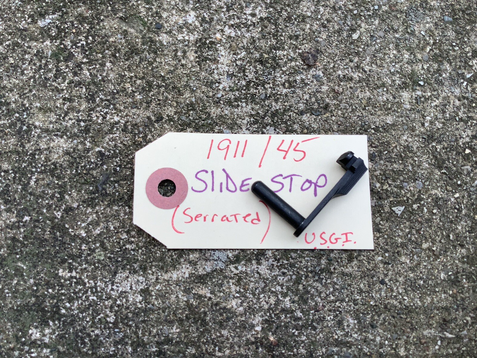 1911 45 ACP Slide Stop NOS
