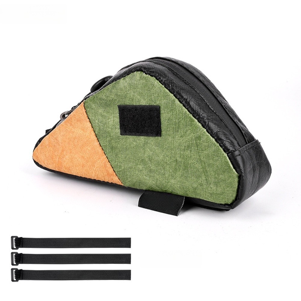 0.6L Waterproof Triangular Seat Bag for Bike For Cycling Saddle Storage
