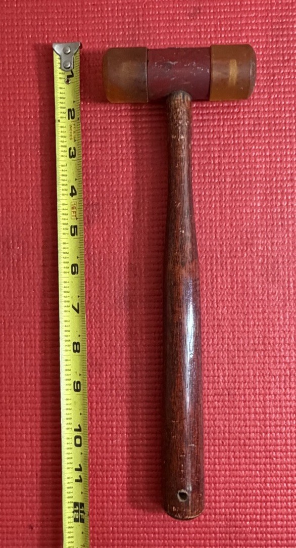 Stanley Tools No.594 Soft Faced Hammer With Wood Handle Made In USA