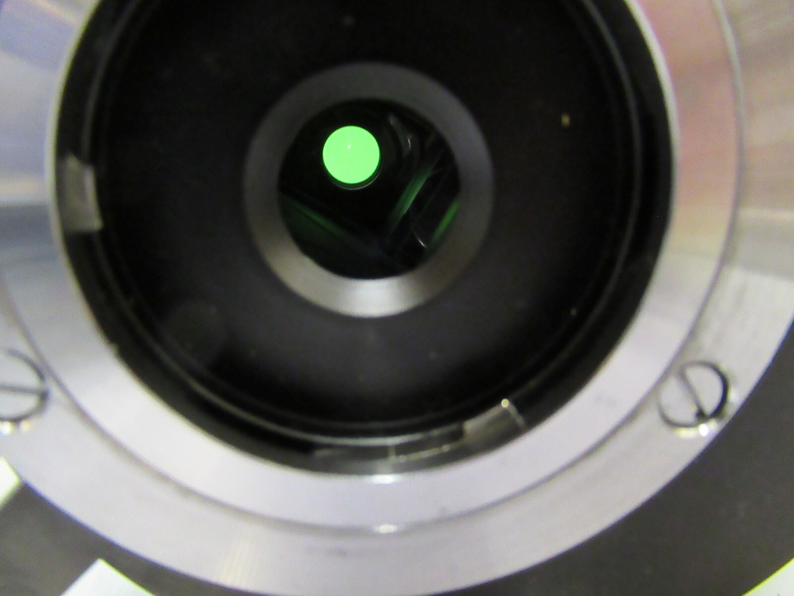 LEITZ WEZLAR 563484 VERTICAL ILLUMINATOR MICROSCOPE PART AS PICTURED 82-A-68