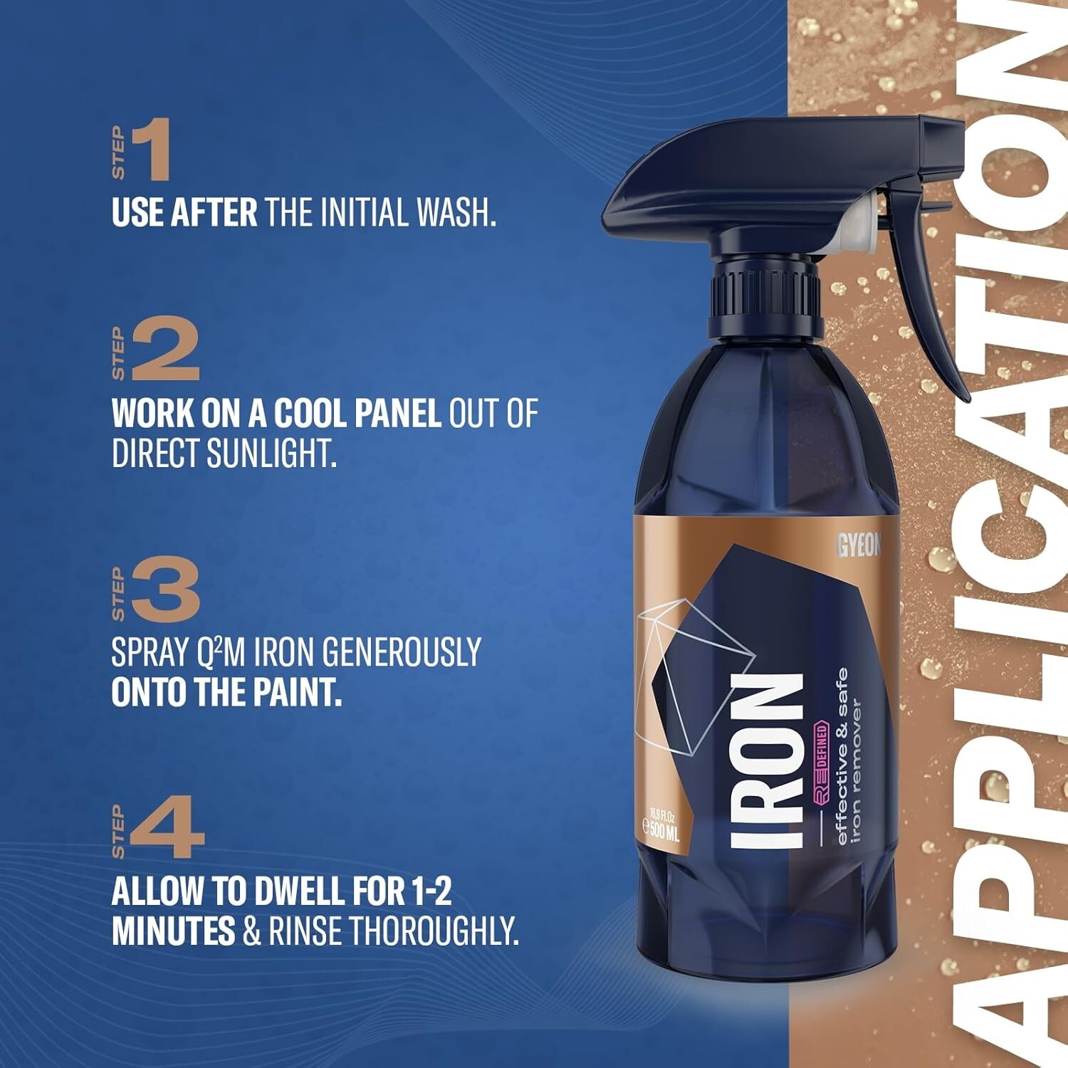 Multi-Use 500ml Iron and Rust Remover - Perfect for Car Detailing and Coating