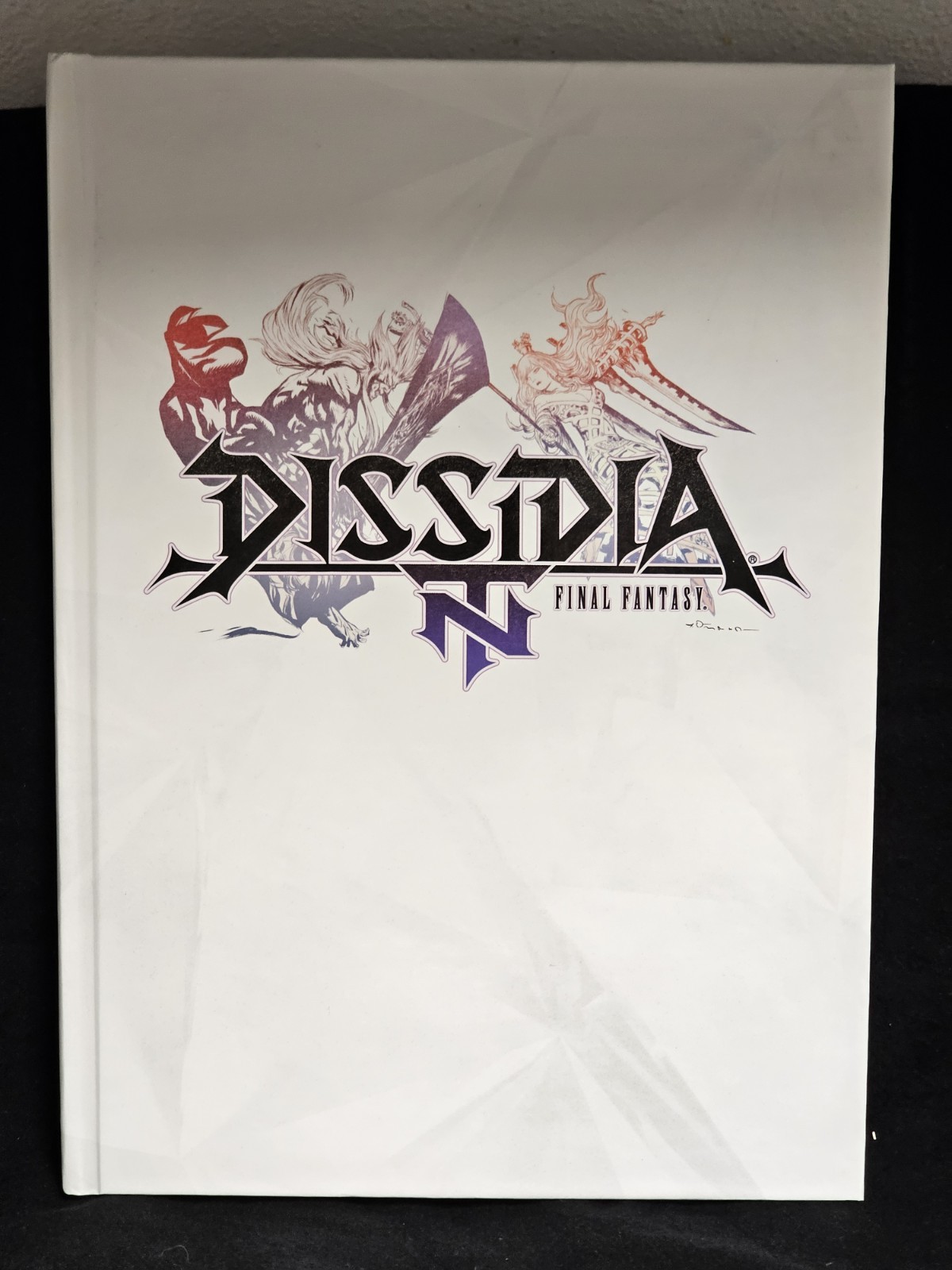 DISSIDIA FINAL FANTASY NT Collectors Edition Guide Hard Cover English