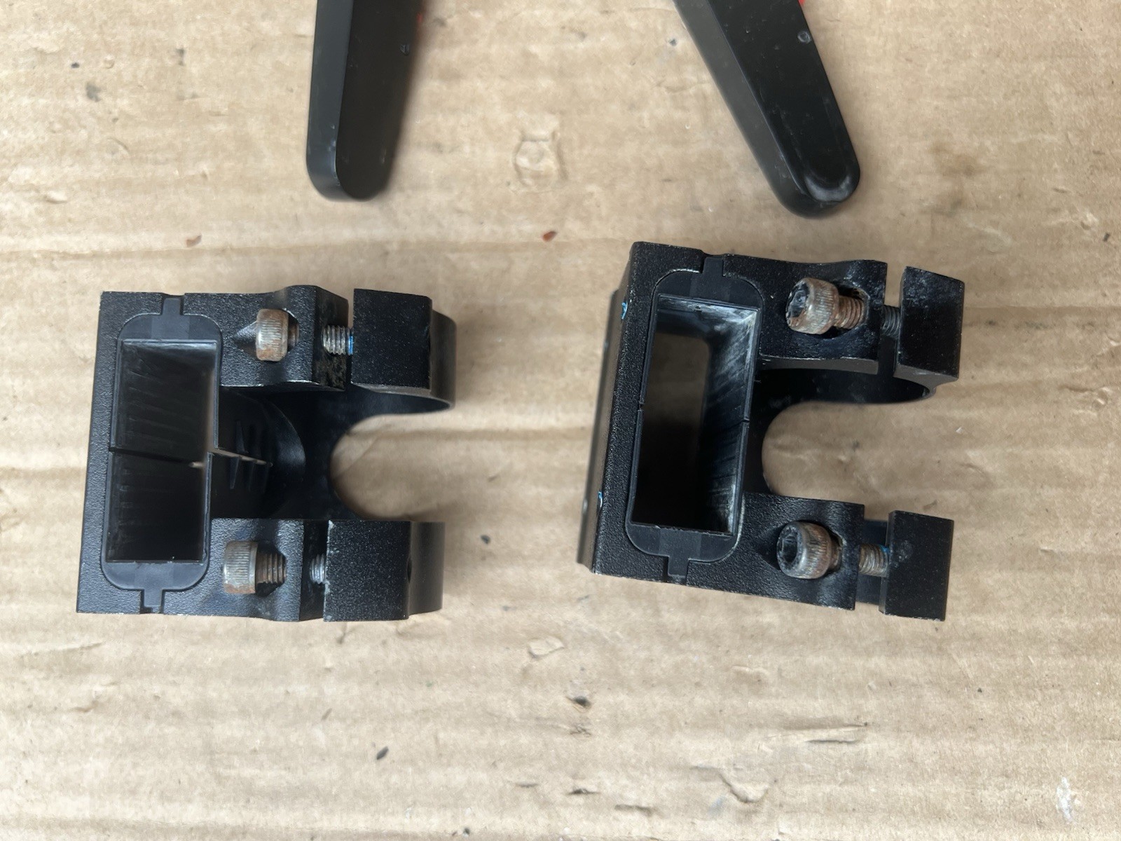 Motion Composites Wheelchair Sideguard Mounting Brackets C2 Helio