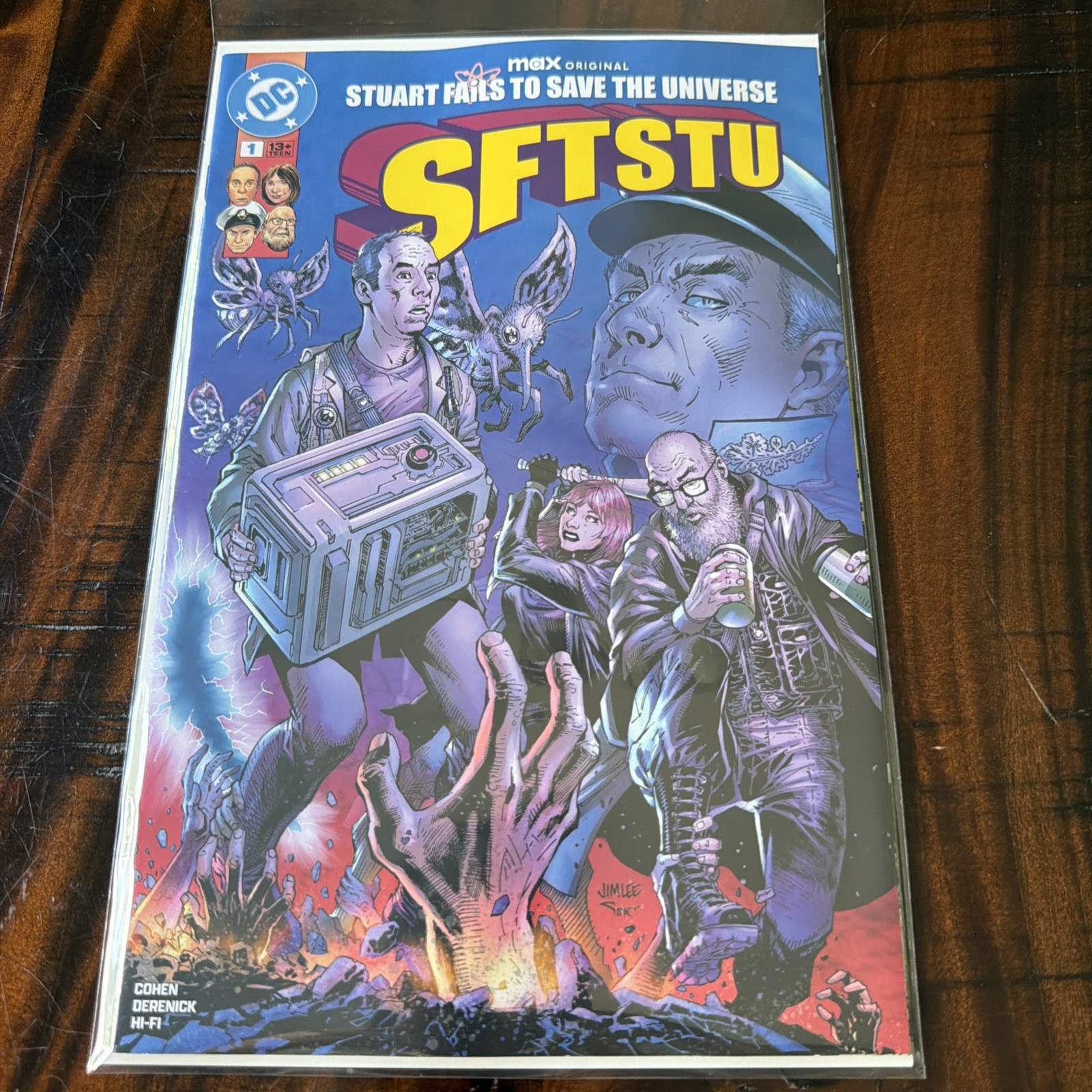SDCC 2026 DC Comics SFTSTU #1 RARE Stuart Fails to Save the Universe Jim Lee