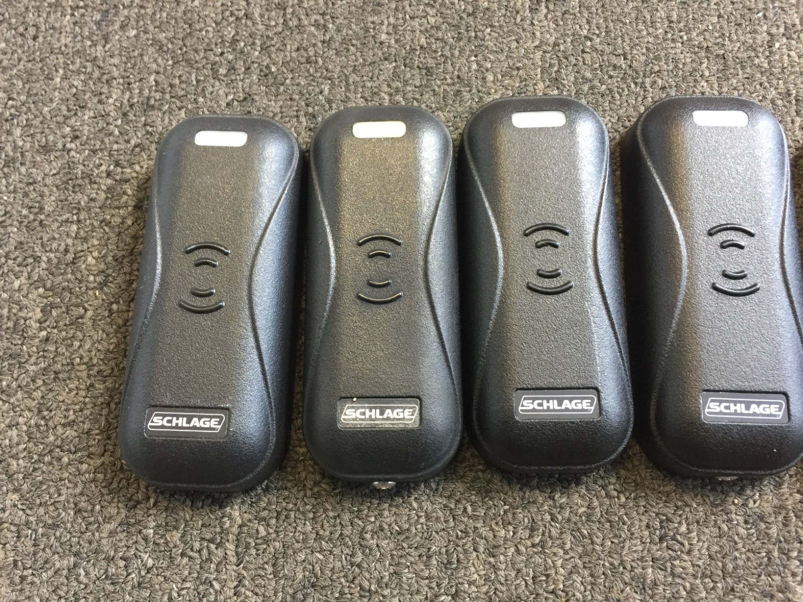 Lot of 5 SCHLAGE APTIQ SM10 Access Control Card Readers, Black-30 day wty