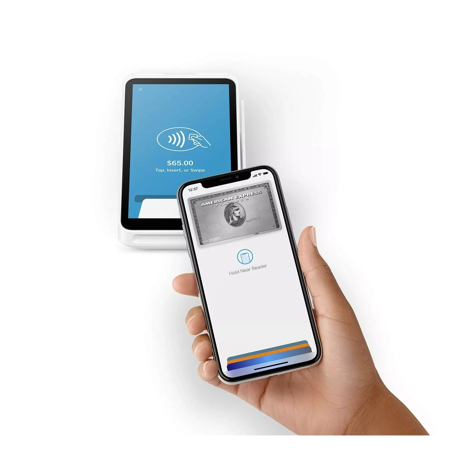 Square Terminal Credit Card Machine White Mobile POS Payment Processing