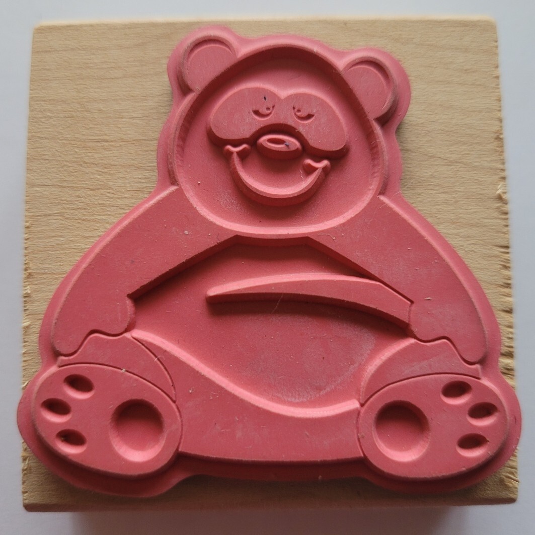 Panda 02 Mounted Rubber Stamp 2009 Stampabilities G1103