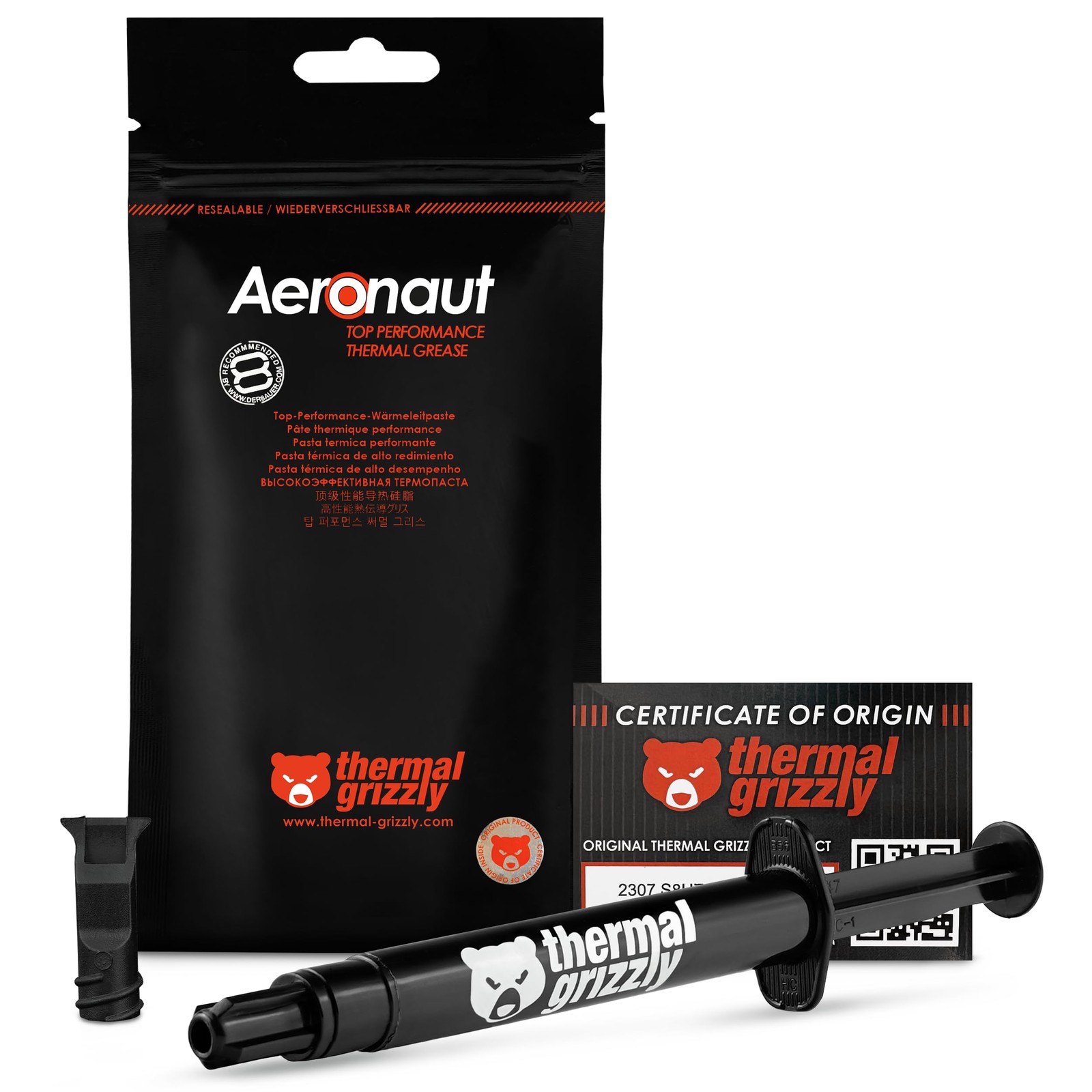Aeronaut - 3.9 Gram/1.5 ml - High Performance Thermal Paste - Ideal Entry Lev...