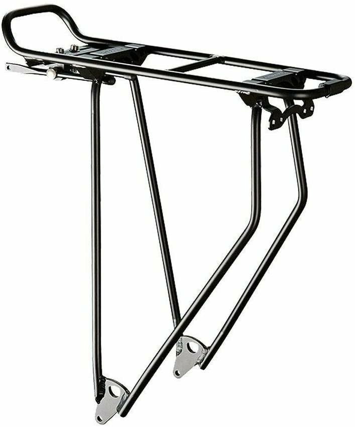 Racktime Unisex_Adult Standit System Luggage Rack, Black, 15 x 36 x 38 cm