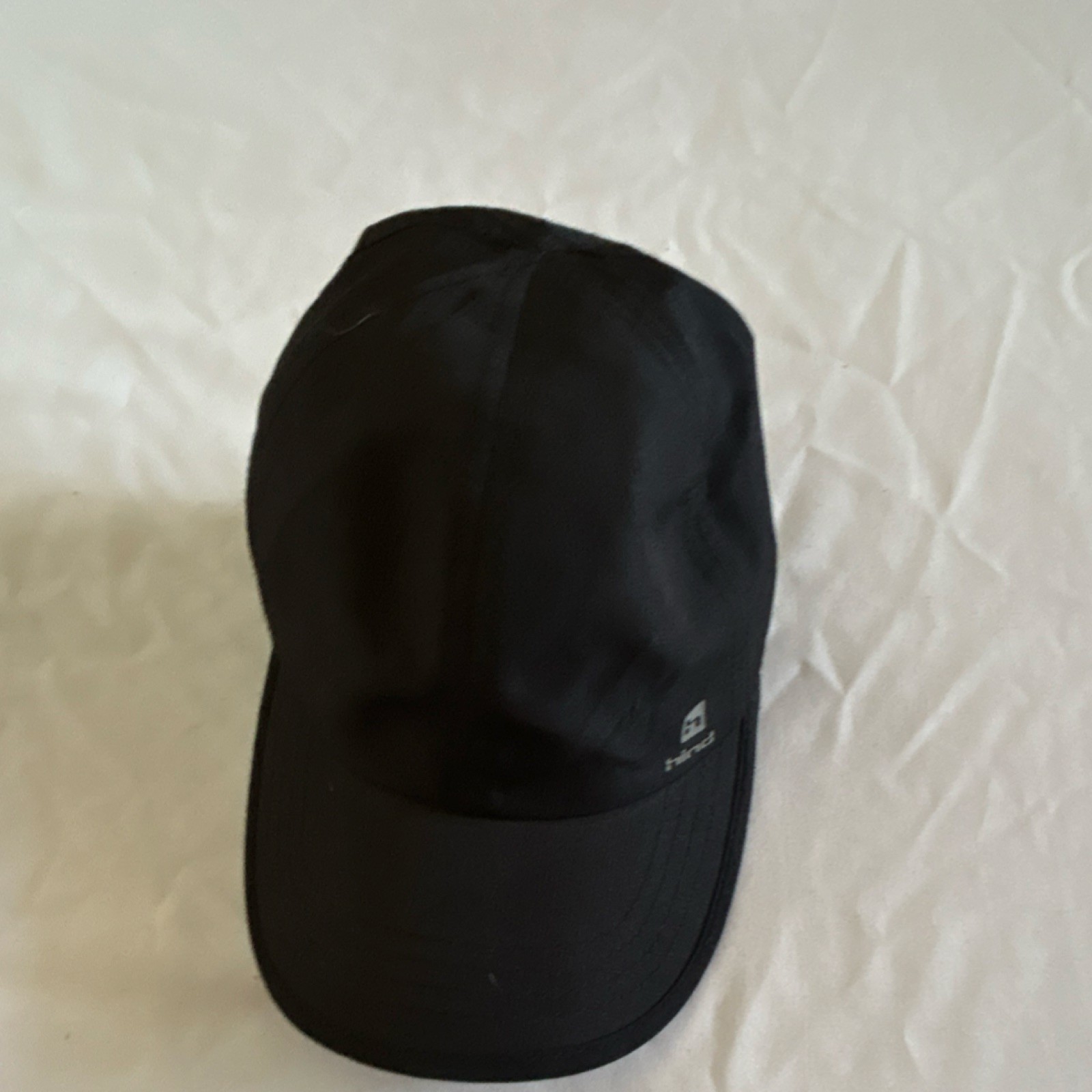 Hind Black Mesh Baseball Cap Adjustable Lightweight Unisex Running Training