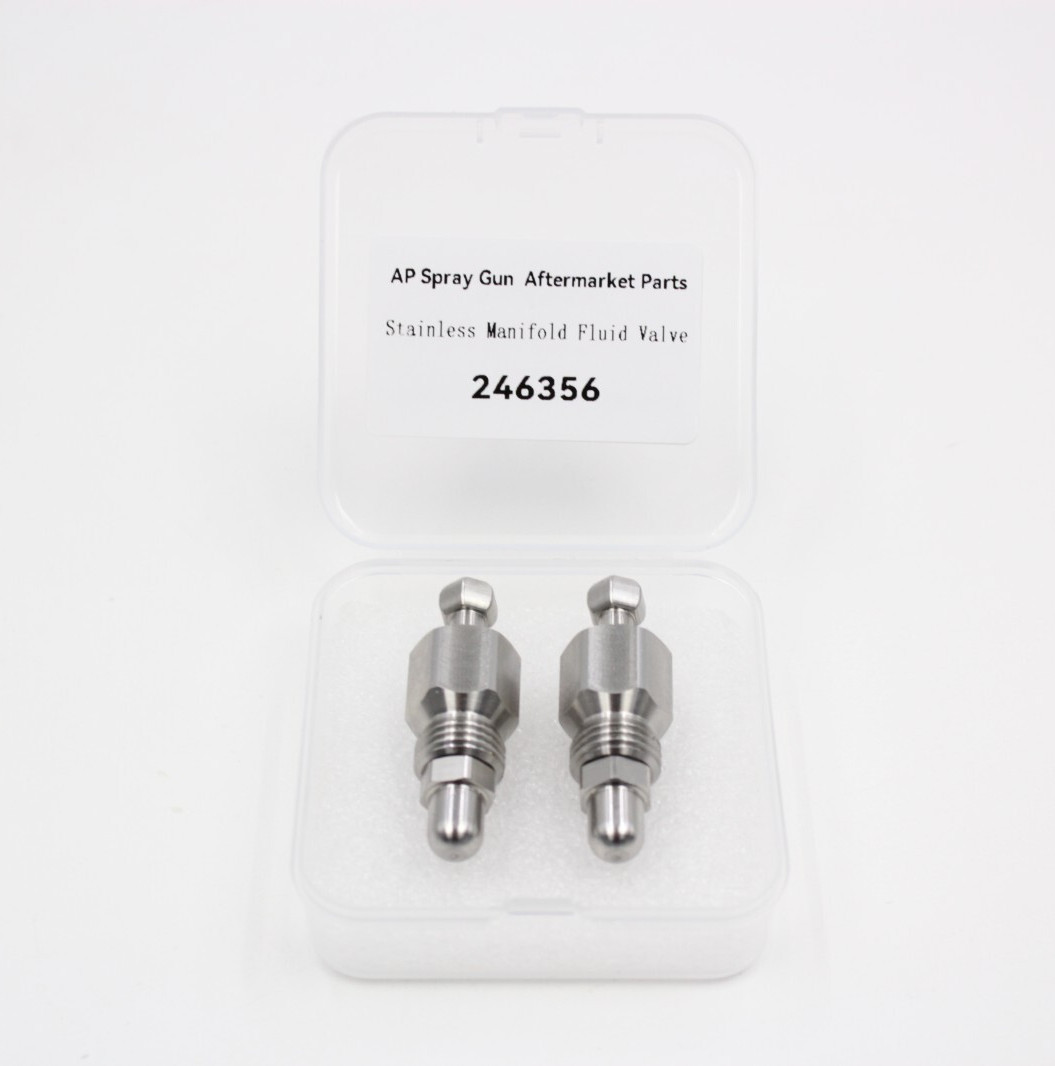246356 Aftermarket VALVE 2Pcs fluid fits Fusion Air Purge AP Spray Gun