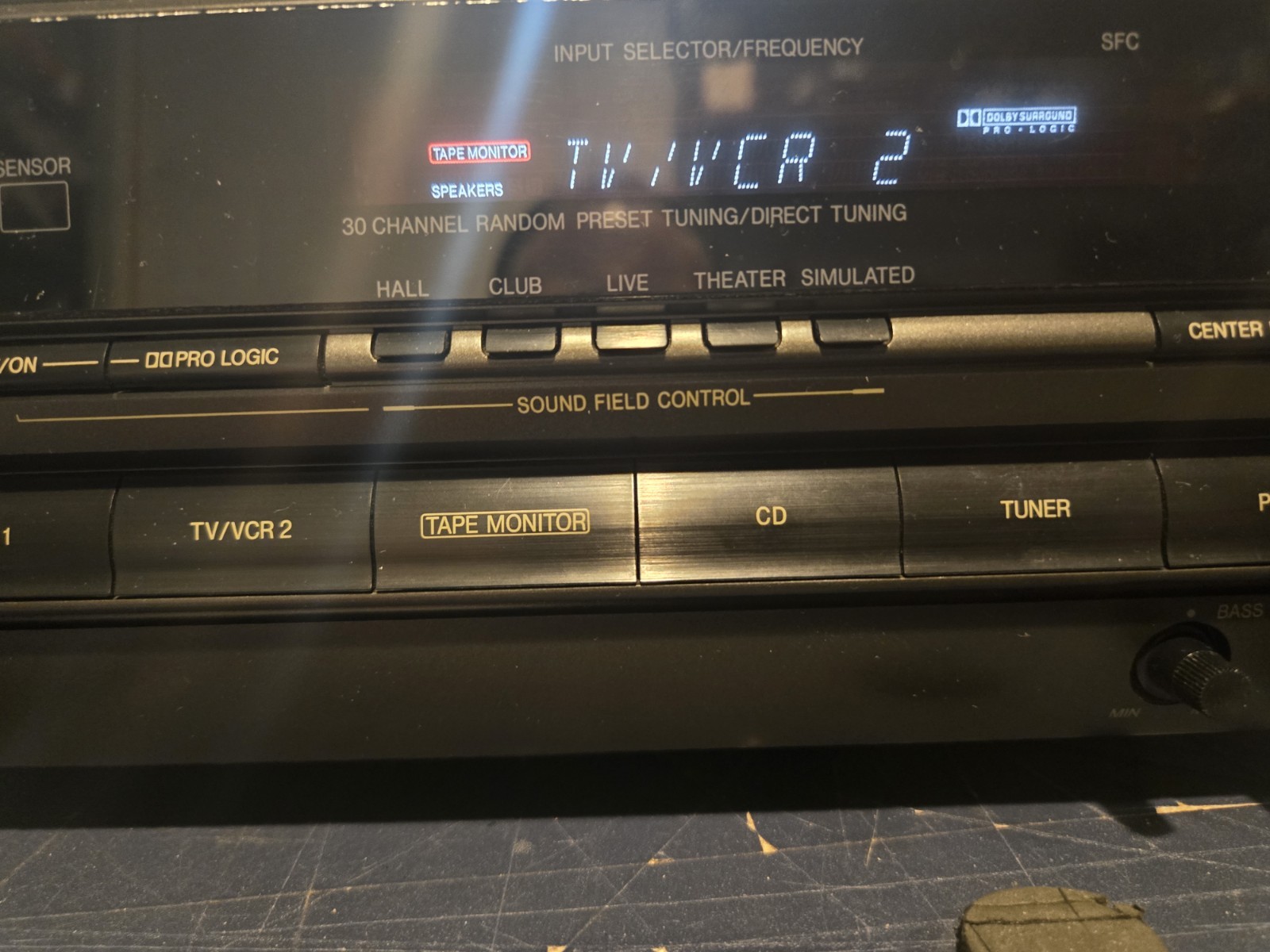 Technics SA-EX 500 Stereo Reciever Tested Works Used Good Condition