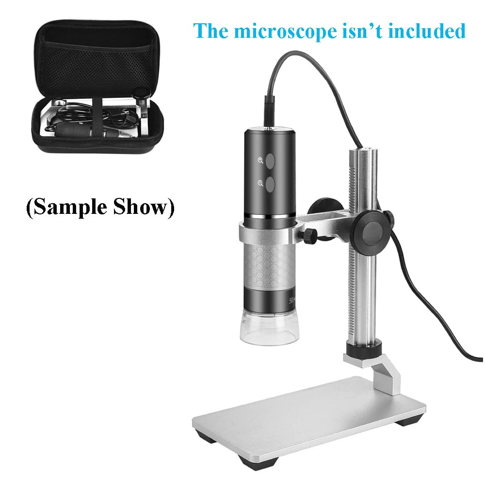 Aluminum Alloy Microscope Stand Holder for Digital Microscope, Stable and Dur...