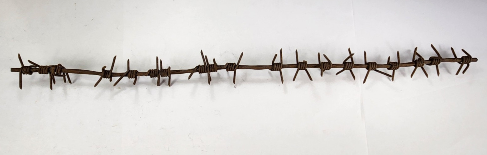 German WWII Wehrmacht Barbed Wire Rare Early War Version Original