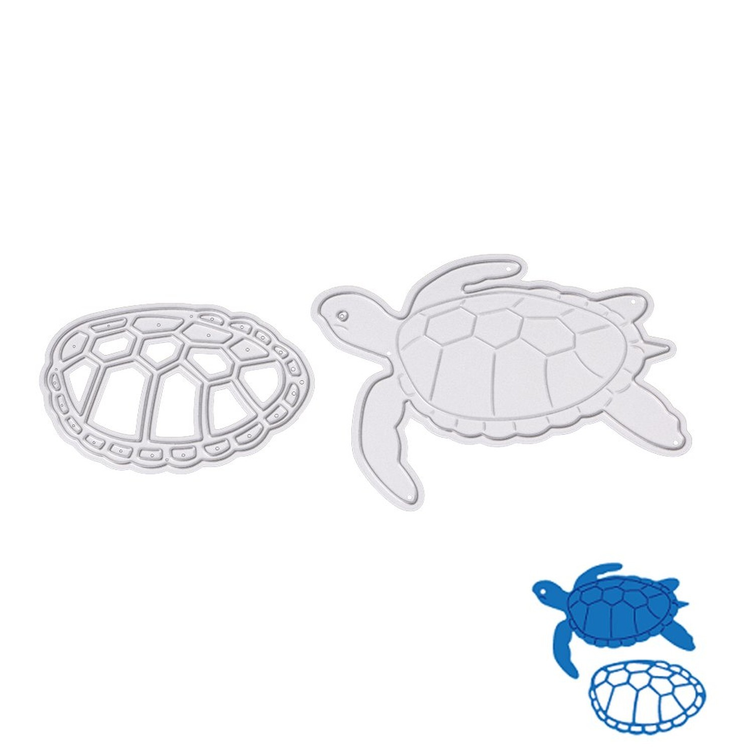 Turtle Metal Die Cuts,Cutting Dies for Card Making Clearance,Embossing Dies f...