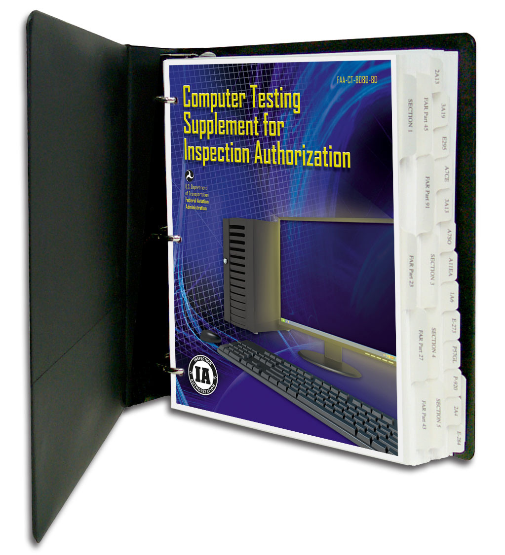 ASA FAA Testing Supplement: Inspection Authorization - ASA-CT-8080-8D