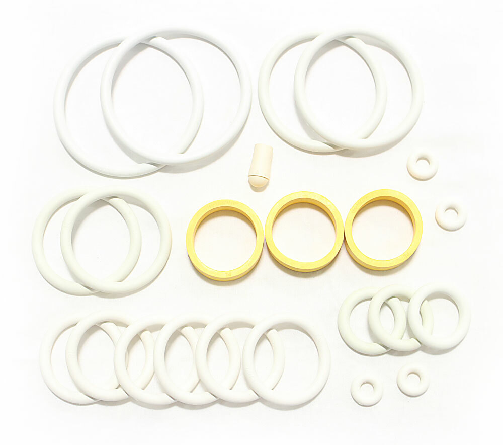 Bally Time Zone Pinball Machine Replacement Repair Rubber Ring Kit White