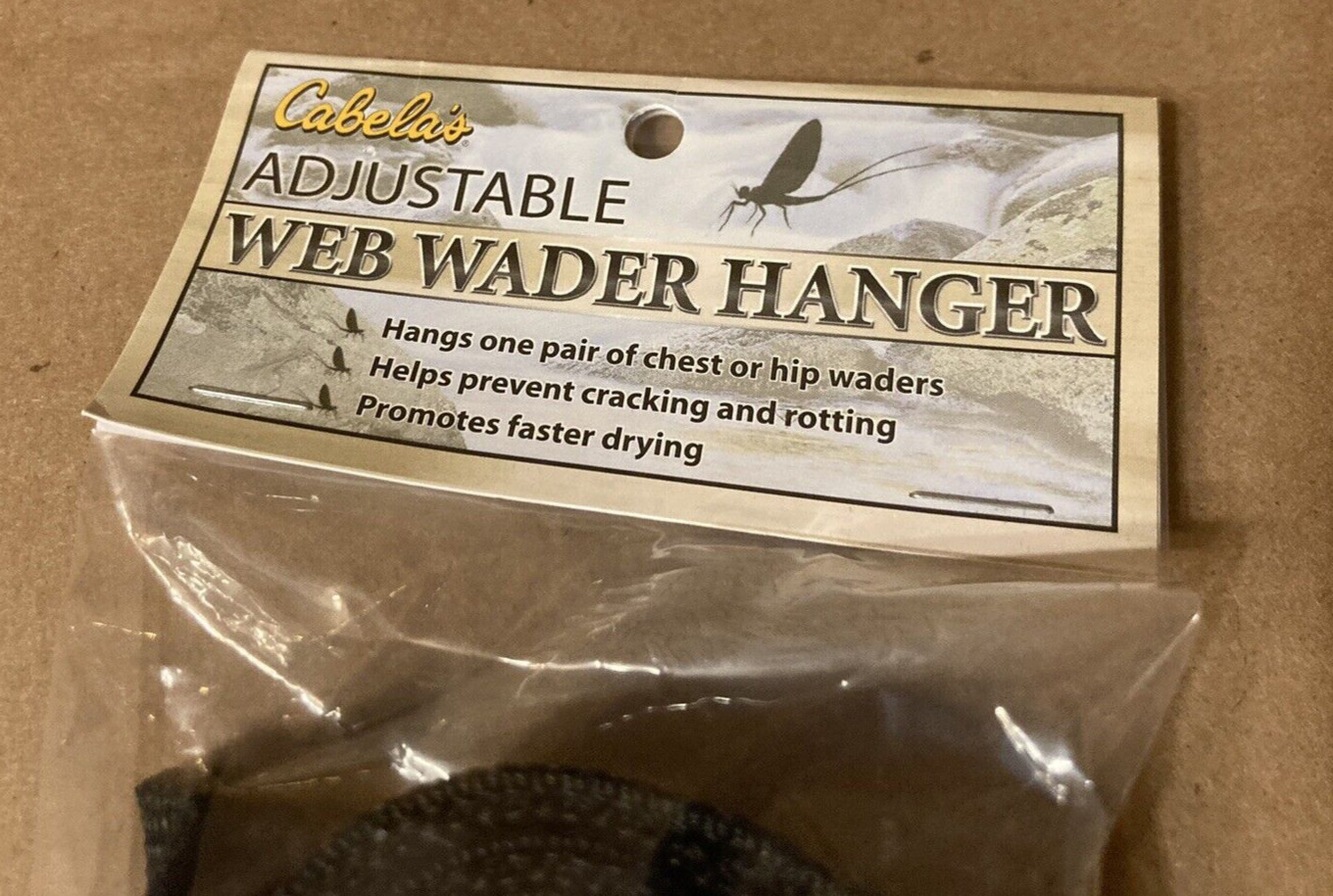 Cabela's Adjustable Web Wader Hanger Made in USA FISHING