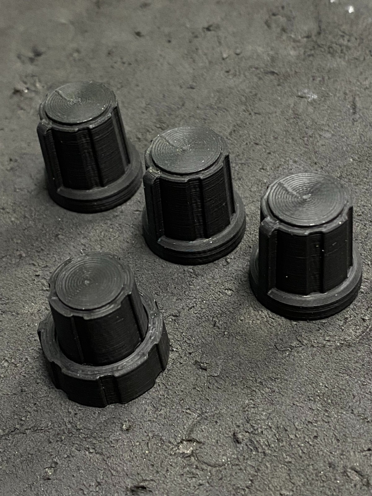 Parker Guitar Pre-refined Knob Set - NOT Original / 3D Printed