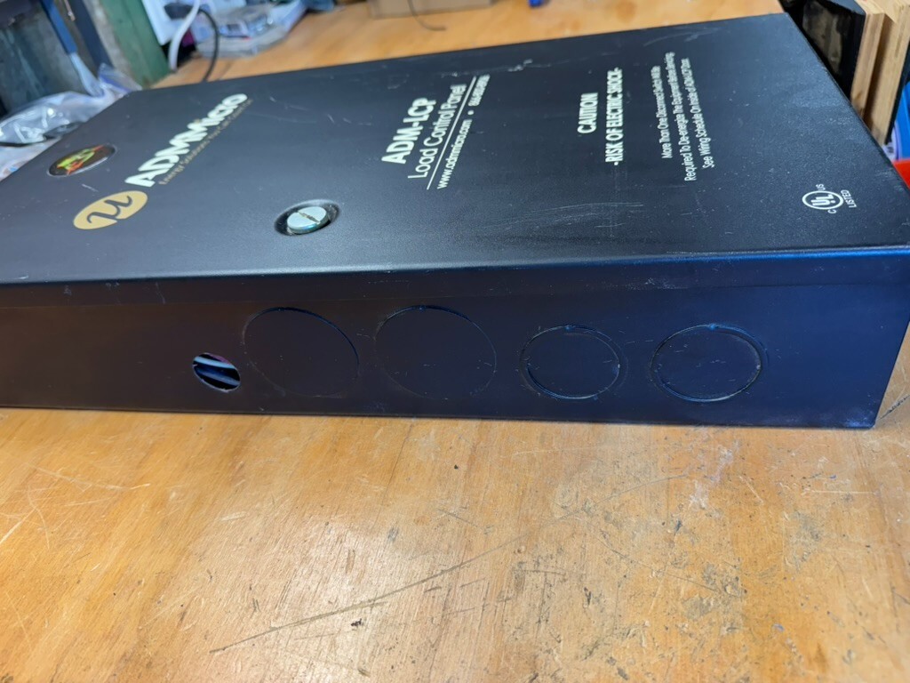 ADM MICRO LOAD CONTROL PANEL, MICRO ADM-LCP
