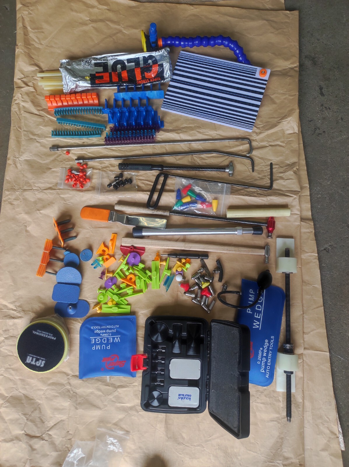 pdr kit for paintless dent removal tool