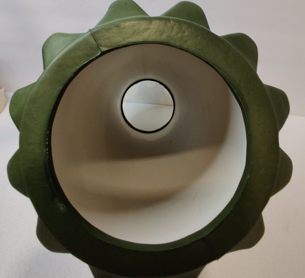 Massage Roller, Exercise, Green, White Hollow Core, Foam, 13" long