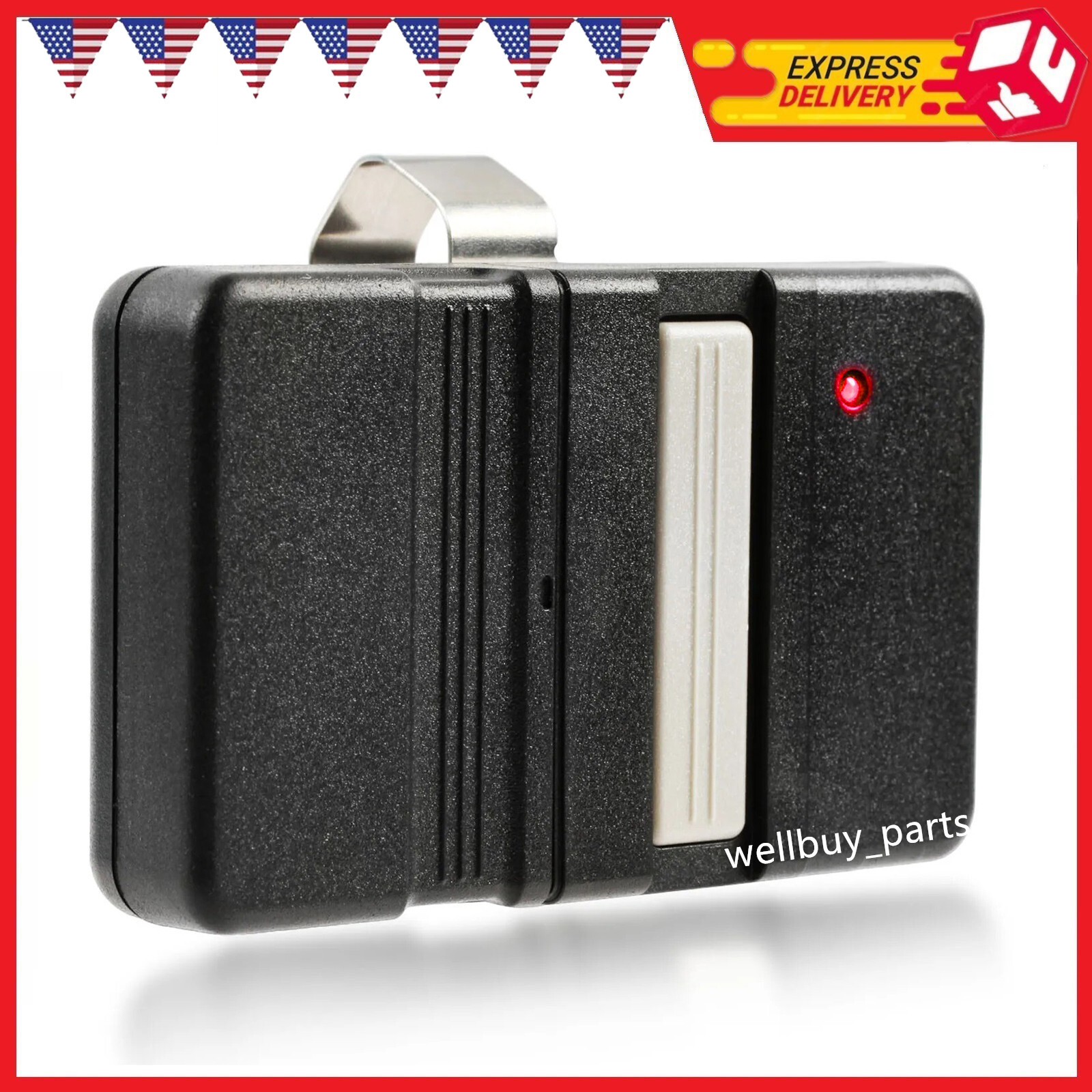9/12 Dip Switch Garage Door Opener Remote fits Genie Overhead Door GT912/ GT90-1